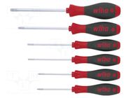 Kit: screwdrivers; Torx® with protection; SoftFinish®; 6pcs. WIHA