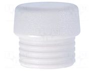 Hammer tip; 60mm; round; polyamide WIHA