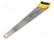 Saw; manual; wood; 7teeth/inch; SHARPCUT™; 550mm STANLEY