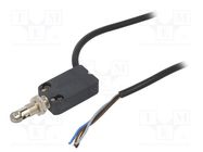 Limit switch; NO + NC; 10A; max.250VAC; max.250VDC; lead 2m; IP67 PIZZATO ELETTRICA