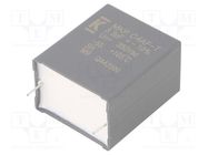 Capacitor: polypropylene; DC-Link; 3.3uF; ESR: 3mΩ; THT; ±10%; C4AF KEMET