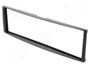 Radio frame; Renault; 1 DIN; black PER.PIC.