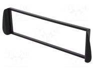 Radio frame; Citroën; 1 DIN; black PER.PIC.