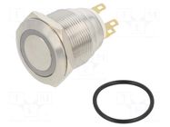 Switch: vandal resistant; Pos: 2; SPDT; 3A/220VAC; 5A/24VDC; IP65 ONPOW