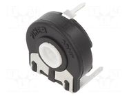 Potentiometer: mounting; single turn,horizontal; 100kΩ; 250mW PIHER