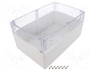 Enclosure: multipurpose; X: 160mm; Y: 240mm; Z: 120mm; polycarbonate GAINTA