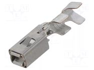 Contact; female; MINI F280; tinned; 1÷2mm2; bulk; crimped; straight MTA