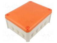 Enclosure: junction box; X: 150mm; Y: 190mm; Z: 77mm; IP66; T 160 OBO BETTERMANN