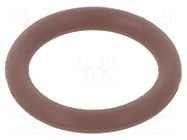 O-ring gasket; FPM; Thk: 1.5mm; Øint: 8mm; brown; -20÷200°C ORING USZCZELNIENIA TECHNICZNE