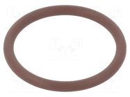 O-ring gasket; FPM; Thk: 2.5mm; Øint: 24mm; brown; -20÷200°C ORING USZCZELNIENIA TECHNICZNE