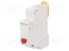 Module: pushbutton switch; 250VAC; 20A; for DIN rail mounting SCHNEIDER ELECTRIC