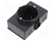 Enclosure: junction box; X: 81mm; Y: 114mm; Ø: 60mm; Z: 48mm; IP20 OBO BETTERMANN