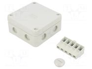 Enclosure: junction box; X: 110mm; Y: 110mm; Z: 51mm; IP67; B 9/T OBO BETTERMANN