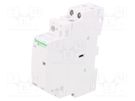 Contactor: 2-pole installation; 16A; 220VAC; NO x2; IP20; -5÷60°C SCHNEIDER ELECTRIC