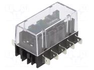 Fuse holder; 15A; Poles: 5; ATO LITTELFUSE