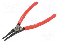 Pliers; for circlip; external; 19÷60mm; Pliers len: 180mm; Classic 