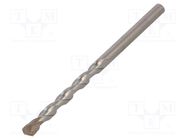 Drill bit; Ø: 6mm; L: 100mm; WS,cemented carbide METABO