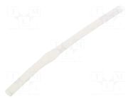Insulating tube; silicone; natural; Øint: 3.5mm; Wall thick: 0.4mm SYNFLEX