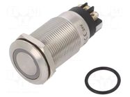 Switch: vandal resistant; Pos: 2; SPDT; 3A/220VAC; 5A/24VDC; IP65 ONPOW