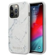 Guess Marble Case for iPhone 13 Pro / 13 - White, Guess