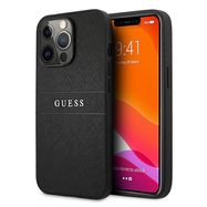 Guess GUHCP13LPSASBK iPhone 13 Pro / 13 6.1&quot; black/black Saffiano Strap, Guess