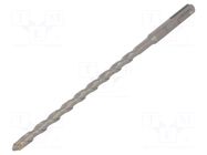 Drill bit; for concrete; Ø: 8mm; L: 210mm; SDS-Plus®; Classic METABO