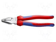 Pliers; universal; high leverage; 225mm KNIPEX