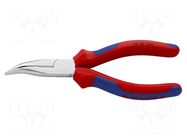 Pliers; cutting,half-rounded nose,universal; 160mm KNIPEX