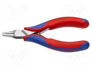 Pliers; cutting,to forming; 125mm; two-component handle grips KNIPEX