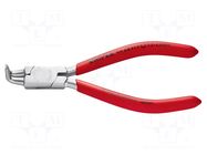 Pliers; for circlip; internal; 12÷25mm; Pliers len: 130mm; angular KNIPEX