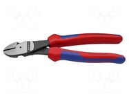 Pliers; side,cutting; high leverage; 200mm KNIPEX