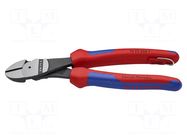 Pliers; side,cutting; for working at height; 200mm KNIPEX
