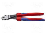 Pliers; side,cutting; for working at height; 250mm KNIPEX