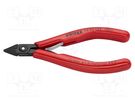 Pliers; side,cutting,precision; 125mm KNIPEX