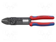 Tool: for crimping KNIPEX