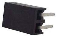 SOCKET, PCB, 0.1", 2WAY