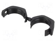 Nut; Thread: metric; polyamide 6; BLN; black; UL94HB; Pitch: 1.5 PMA