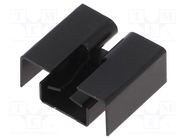 Heatsink: extruded; U; TO220; black; L: 19.1mm; W: 21.8mm; H: 10mm Advanced Thermal Solutions