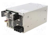 Power supply: switching; for building in,modular; 645W; 15VDC 