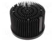 Heatsink; Ø: 130mm; H: 80mm; 0.83K/W; Shape: round Wakefield Thermal