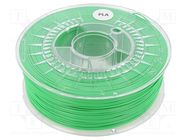 Filament: PLA; Ø: 1.75mm; light green; 200÷235°C; 1kg DEVIL DESIGN