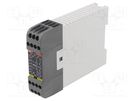Module: safety relay; 24VDC; for DIN rail mounting; -10÷55°C ABB