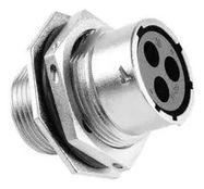 INDUSTRIAL CIR CONN, RCPT, 3POS, CRIMP