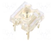 LED Super Flux; blue; 7.62x7.62mm; 7000÷8400mcd; 40°; 70mA OPTOSUPPLY