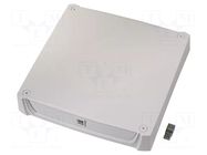 Fan: AC; roof; 220/240VAC; 873m3/h; 60dBA; IP21,IP55; 400x133x400mm RITTAL