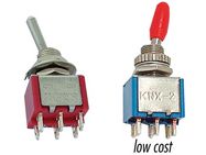 VERTICAL TOGGLE SWITCH DPDT ON-OFF-(ON)