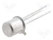 Transistor: NPN; bipolar; 80V; 1A; 0.5/1.8W; TO18 CDIL