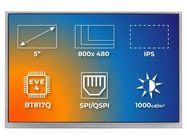 Display: TFT; 5"; 800x480; Illumin: LED; Dim: 120.7x75.8x7.87mm; RGB Riverdi