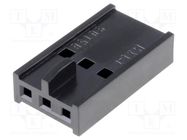 Plug; wire-board; female; C-Grid III; 2.54mm; PIN: 3; w/o contacts MOLEX
