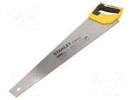 Saw; manual; wood; 11teeth/inch; TRADECUT™; 500mm STANLEY
